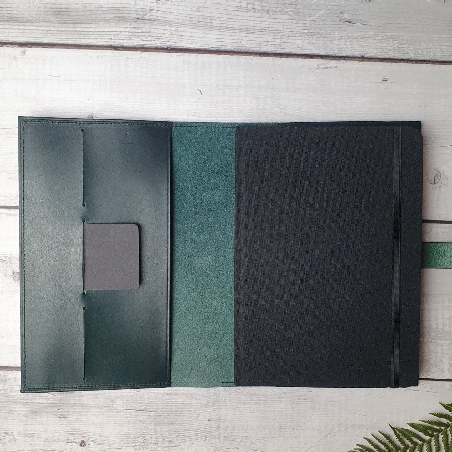 'Laurel' The Bespoke Handmade Luxury Leather Notebook / Diary A5 - Slim