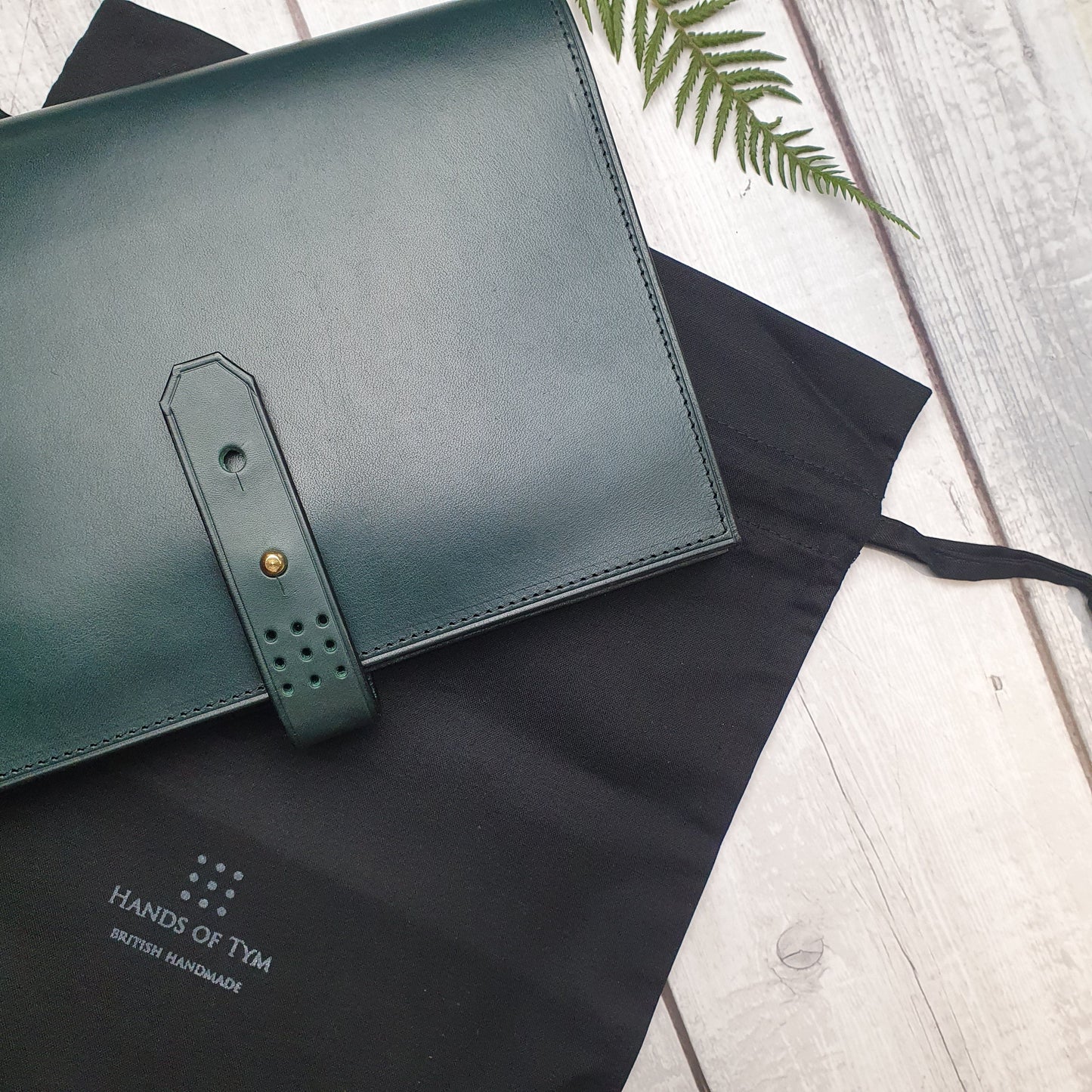 'Laurel' The Bespoke Handmade Luxury Leather Notebook / Diary A5 - Slim