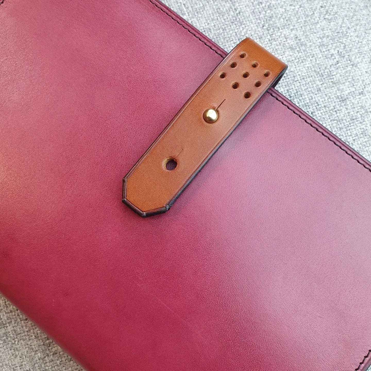 'Laurel' The Bespoke Handmade Luxury Leather Notebook Journal A5 standard