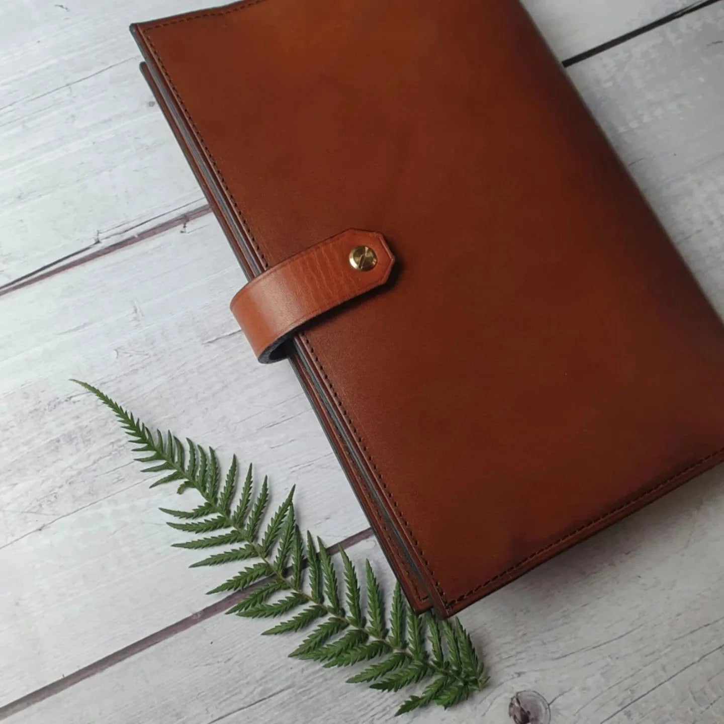 'Laurel' The Bespoke Handmade Luxury Leather Notebook Journal A5 standard