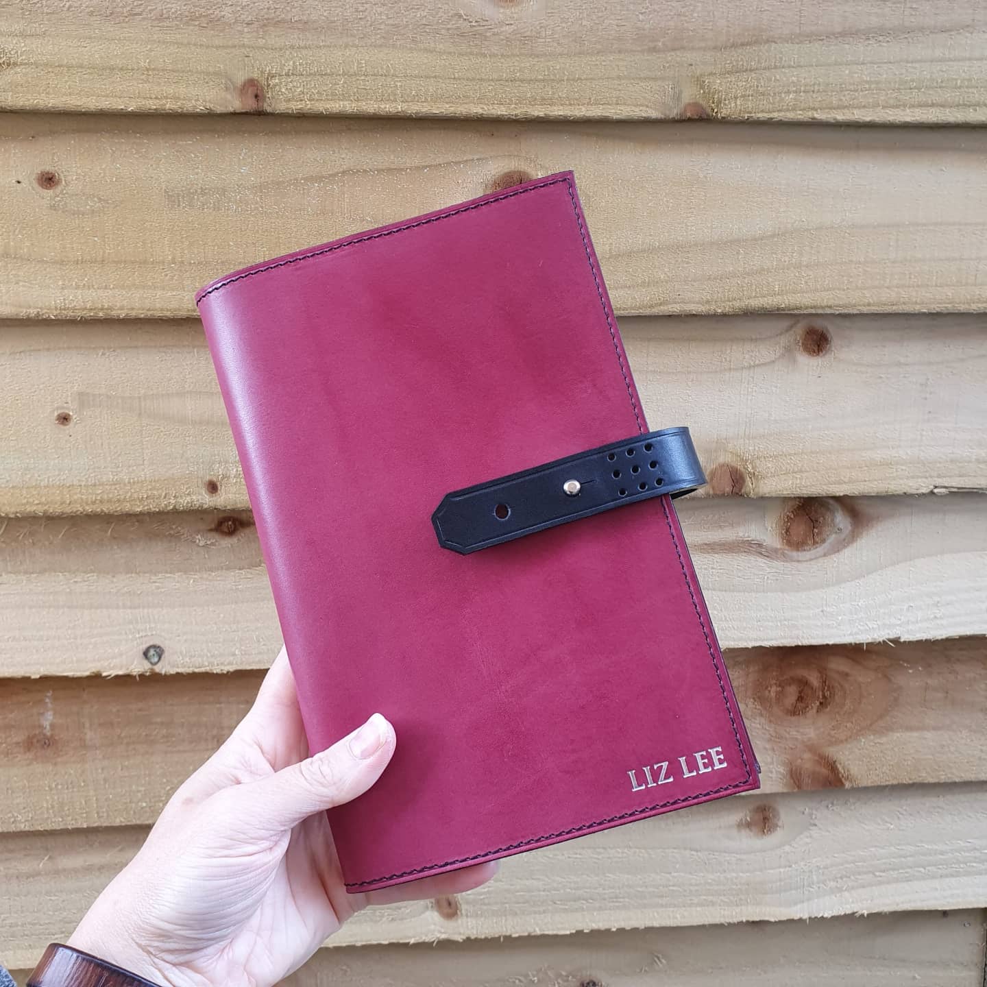 'Laurel' The Bespoke Handmade Luxury Leather Notebook Journal A5 standard