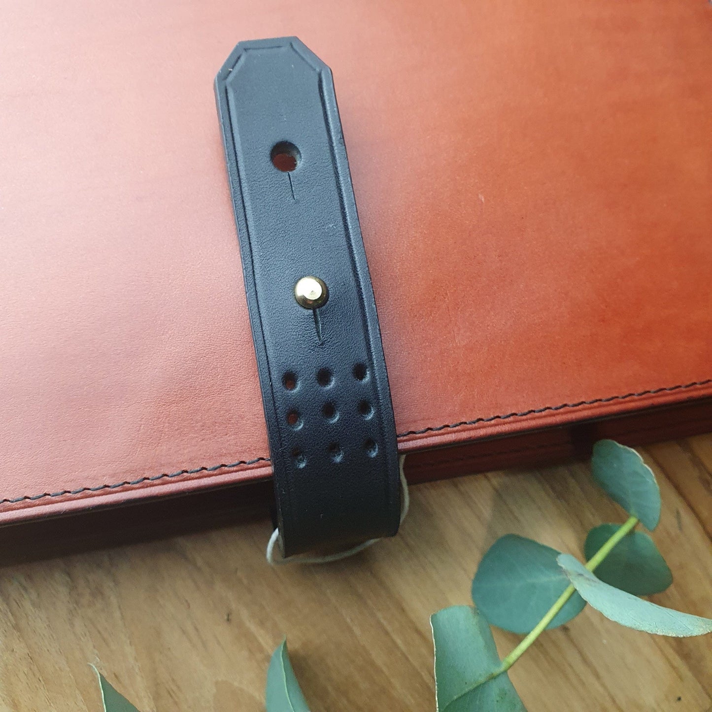 'Laurel' The Bespoke Handmade Luxury Leather Notebook Journal A5 standard