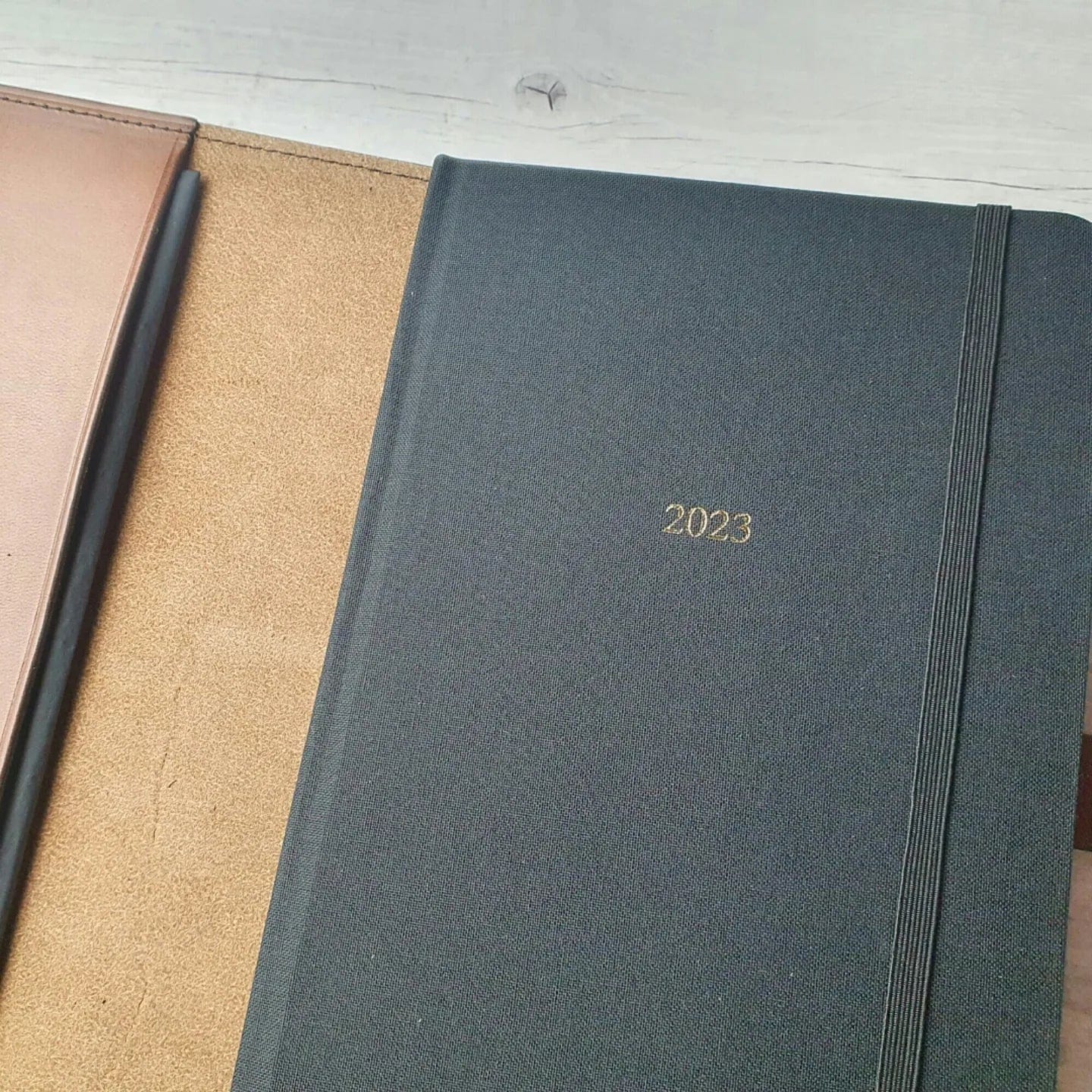 'Laurel' The Bespoke Handmade Luxury Leather Notebook Journal A5 standard