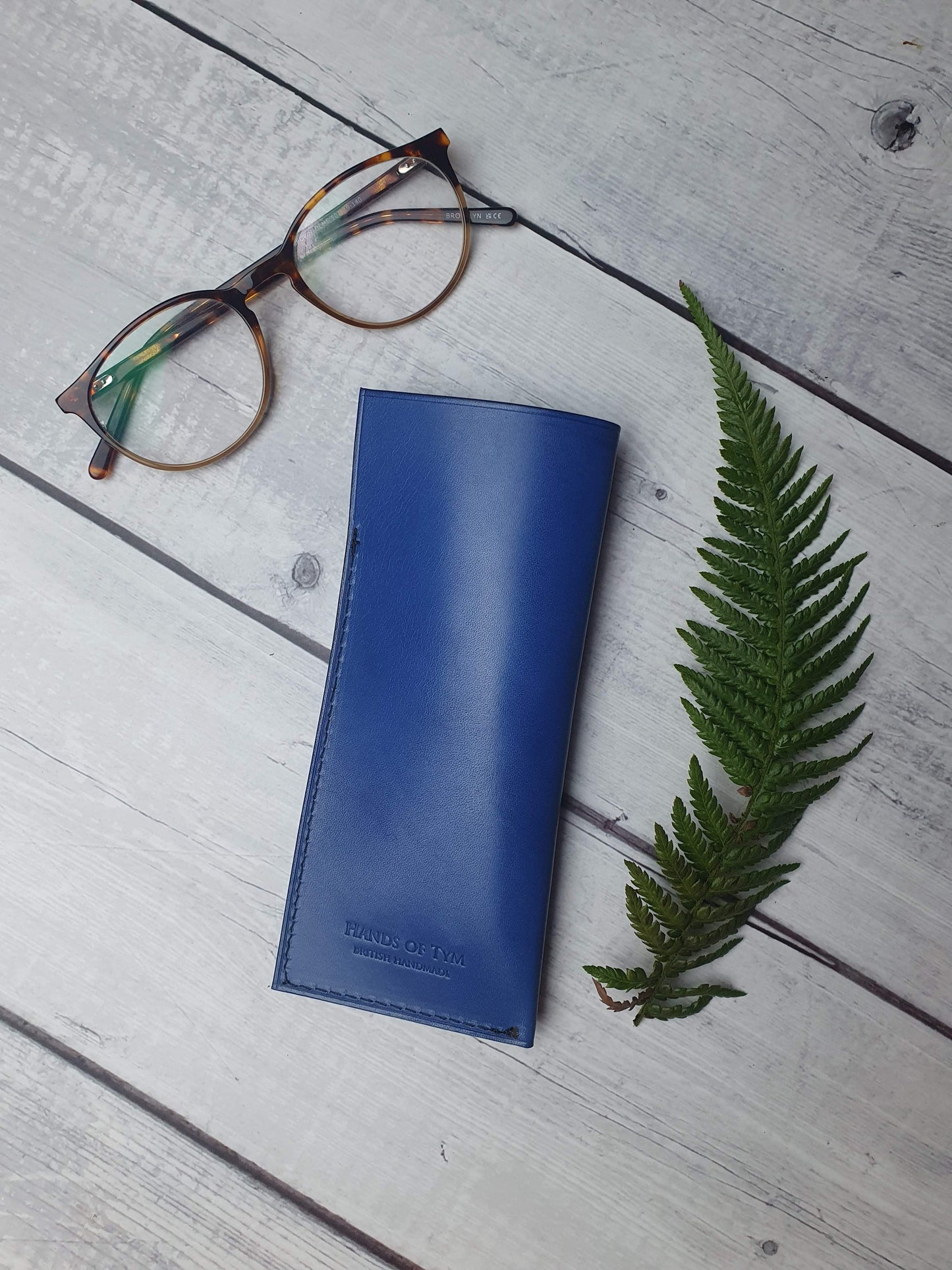 'Alder' Bespoke Leather Glasses Case