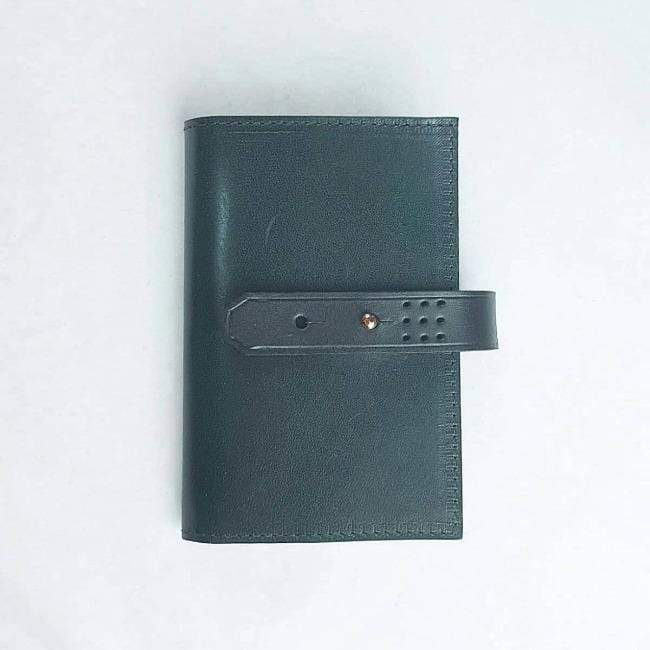 'Laurel' The Bespoke Handmade Luxury Leather Notebook / Diary A6 pocket