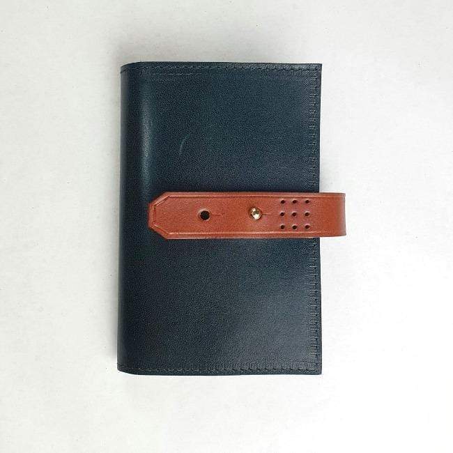 'Laurel' The Bespoke Handmade Luxury Leather Notebook / Diary A6 pocket
