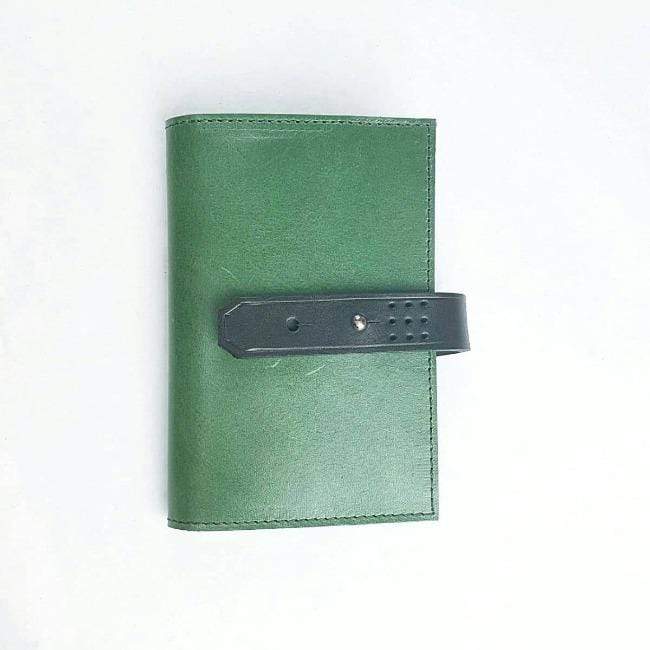 'Laurel' The Bespoke Handmade Luxury Leather Notebook / Diary A6 pocket