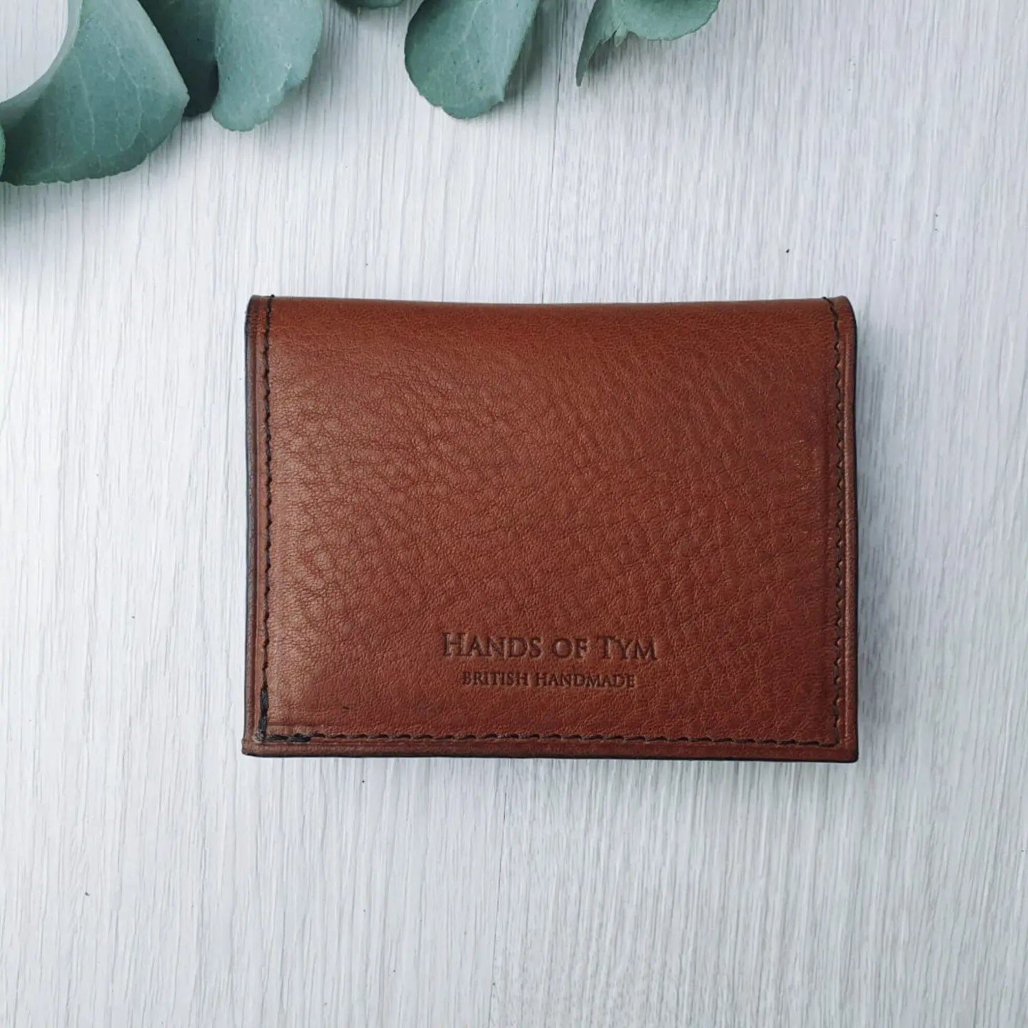 'Larch Slim' Bespoke Handmade Leather Slim Card Wallet