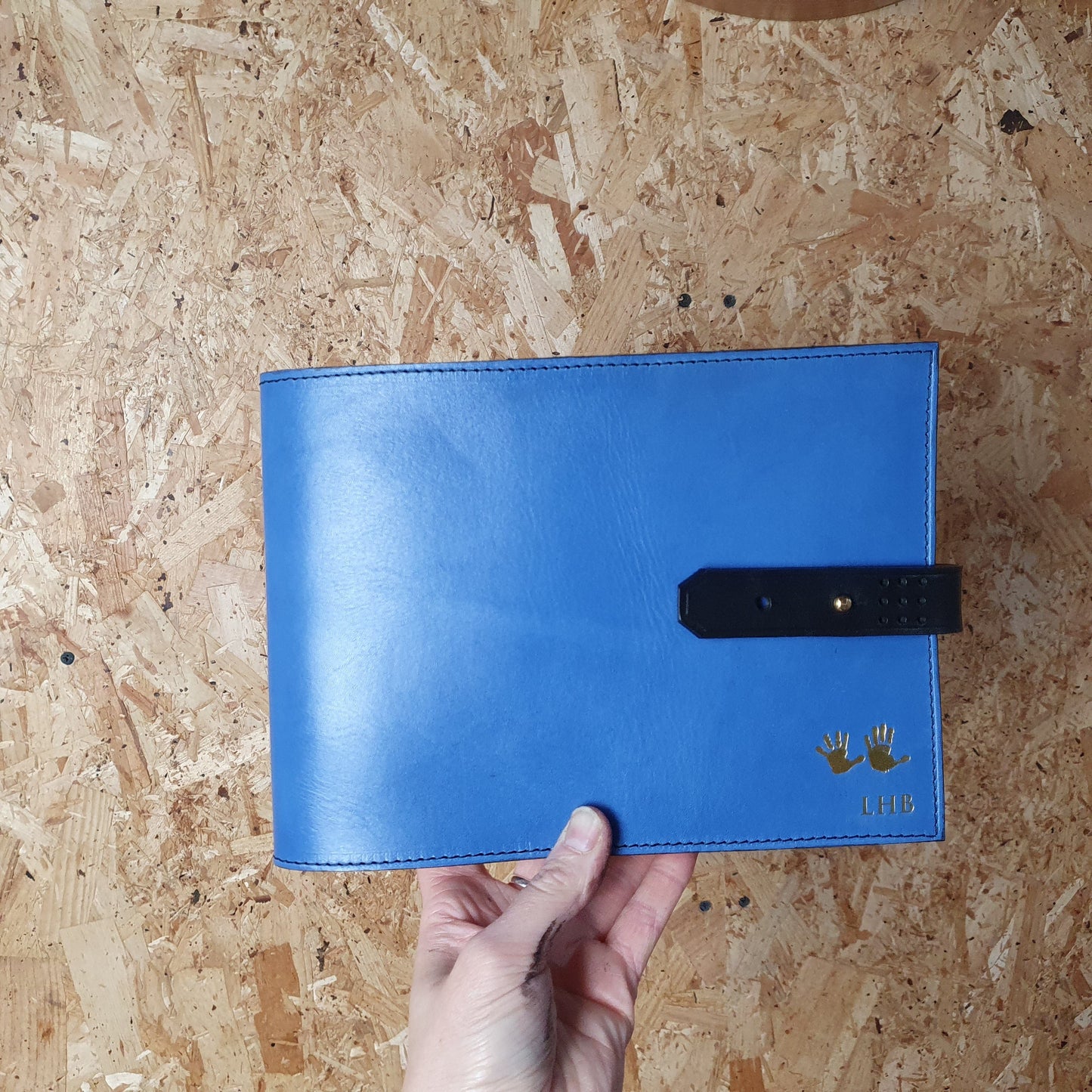 'Laurel Sketch' The Bespoke Handmade Luxury Leather Sketchbook A4 A5 Landscape