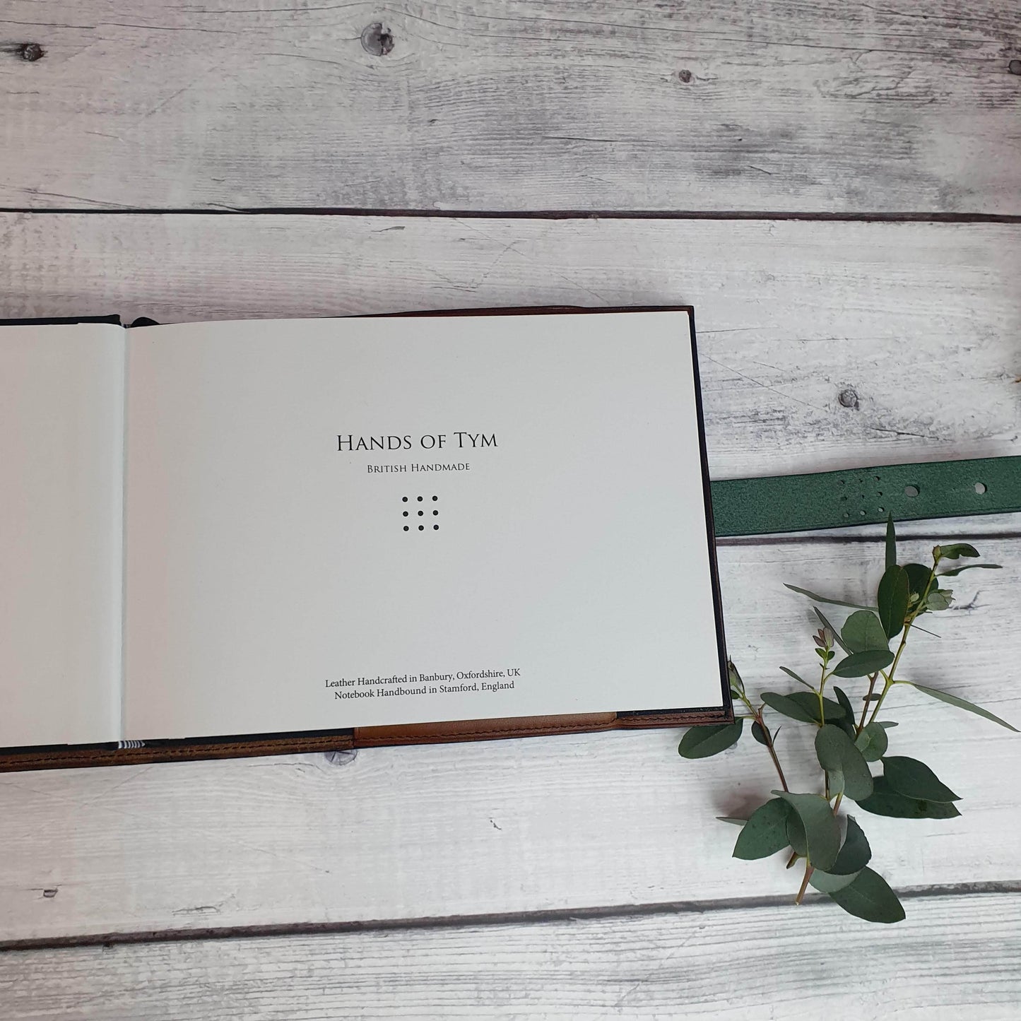 'Laurel Sketch' The Bespoke Handmade Luxury Leather Sketchbook A4 A5 Landscape