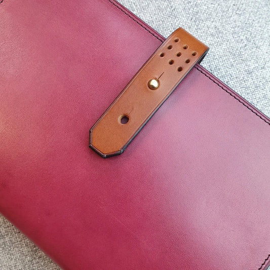 'Laurel' The Bespoke Handmade Luxury Leather Notebook Journal A5 standard