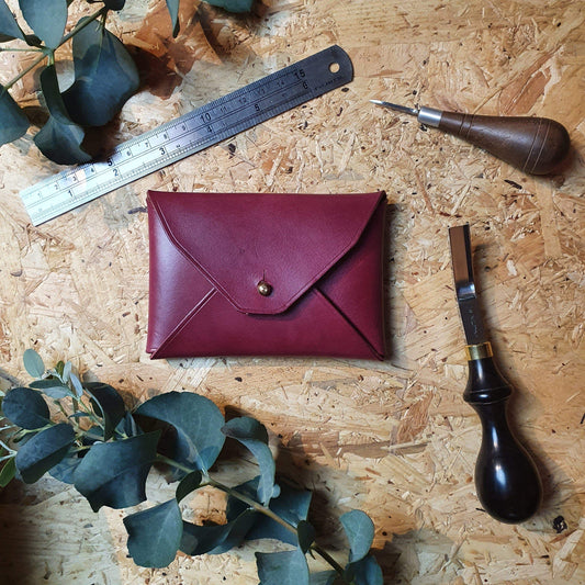 'Holly' Bespoke Handmade Custom Leather Purse