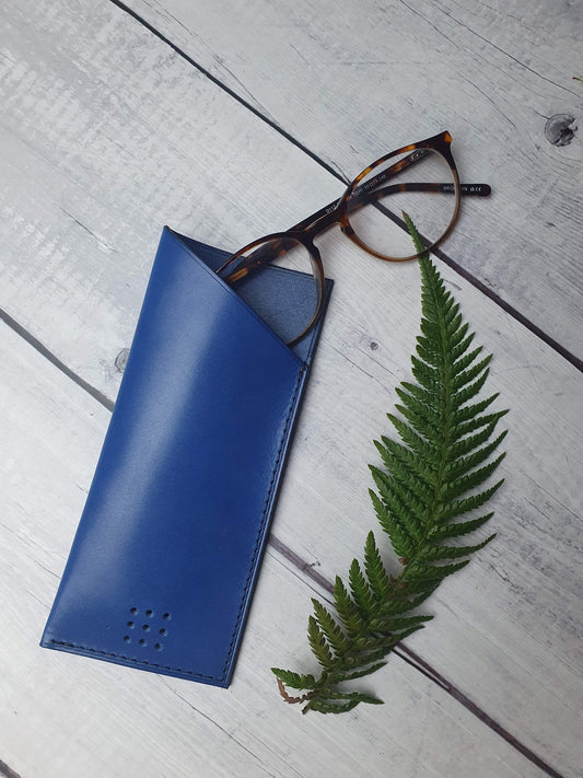 'Alder' Bespoke Leather Glasses Case