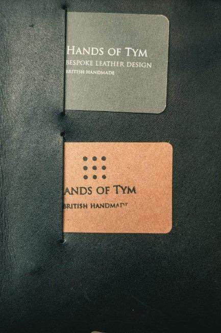 'Laurel' The Bespoke Handmade Luxury Leather Notebook / Diary A4