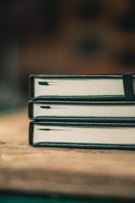 'Laurel' The Bespoke Handmade Luxury Leather Notebook / Diary A4