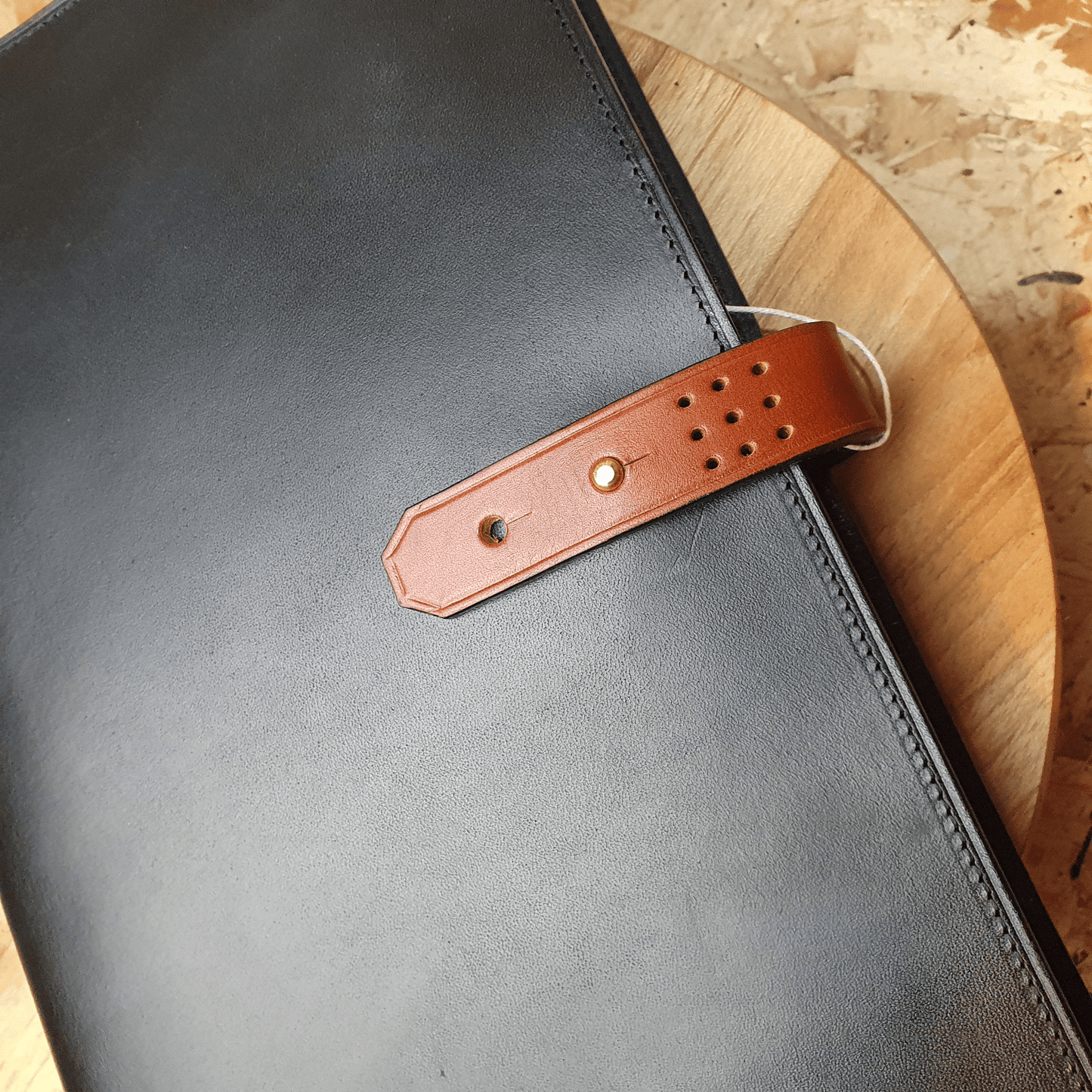 'Laurel' The Bespoke Handmade Luxury Leather Notebook / Diary A4