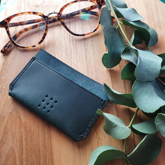 'Yew' The Bespoke Handmade Leather Card Holder
