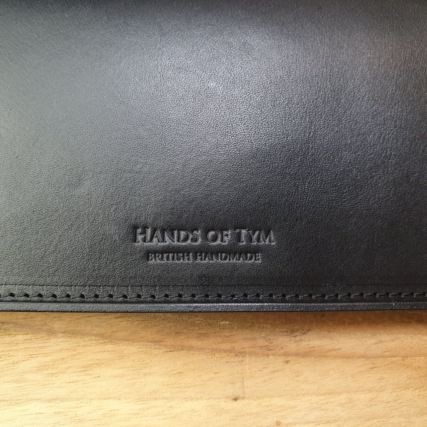 'Juniper' Bespoke Handmade Long Leather Purse with zip